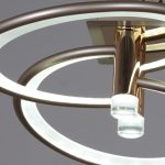 Потолочная люстра Reluce 09253-0.3-4S Champaign silver