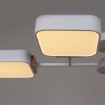 Люстра на штанге Reluce 03363-0.3-06 WH+WOOD