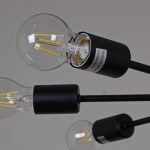 Люстра на штанге Reluce 01732-0.3-06 BK