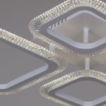 Потолочная люстра Reluce 09838-0.3-2+2 WH