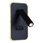 Спот Reluce 86204-9.2-001KT LED12W+USB BK