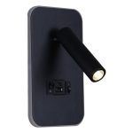 Спот Reluce 86204-9.2-001KT LED12W+USB BK