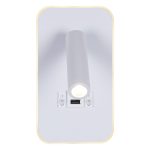 Спот Reluce 86204-9.2-001KT LED12W+USB WT