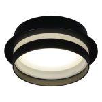 Встраиваемый светильник Reluce 53025-9.0-001RLD GX53 BK