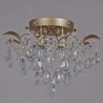 Потолочная люстра Reluce 04035-0.3-04 MATT GOLD