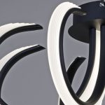 Потолочная люстра Reluce 74390-0.3-08S black