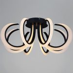 Потолочная люстра Reluce 74390-0.3-08S black