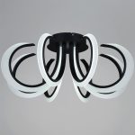 Потолочная люстра Reluce 74390-0.3-08S black