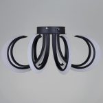 Потолочная люстра Reluce 74390-0.3-08S black