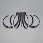 Потолочная люстра Reluce 74390-0.3-09L black