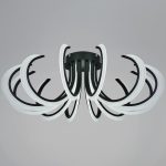 Потолочная люстра Reluce 74390-0.3-12L black