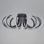 Потолочная люстра Reluce 74390-0.3-12L black