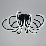 Потолочная люстра Reluce 74390-0.3-5+5 black