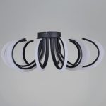 Потолочная люстра Reluce 74390-0.3-6+6 black