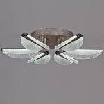 Потолочная люстра Reluce 00490-0.3-06S champagne silver