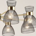 Люстра на штанге Reluce 39760-0.3-08 COP+BK