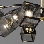 Люстра на штанге Reluce 60660-0.3-09 BK+COP