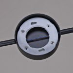 Люстра на штанге Reluce 03860-0.3-08 BK+WOOD GX53