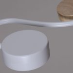 Люстра на штанге Reluce 92860-0.3-06 WT+WOOD GX53