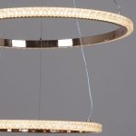 Подвесная люстра Reluce 87090-0.4-03 BK+FG