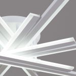 Потолочная люстра Reluce 16090-0.3-08 BK/WH