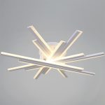 Потолочная люстра Reluce 16090-0.3-08 BK/WH