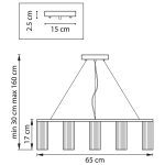 Подвесная люстра Lightstar Roma 718097