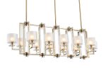 Подвесная люстра Newport 4408+4/S gold