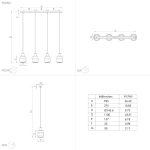 Подвесной светильник Eglo Manzanares 900306