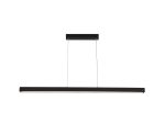 Линейный подвесной светильник Italline IT013-6021 black 3000K