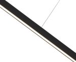Линейный подвесной светильник Italline IT013-6021 black 3000K