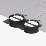 Встраиваемый светильник Denkirs Flat DK2092-BK