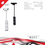 Трековый однофазный светильник Reluce 16005-9.3-001IL GU10 WT