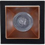 Встраиваемый светильник Reluce 16086-9.0-001PT MR16 BK+ROSE GD