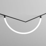 Трековый однофазный светильник Denkirs Smart Ray DK8060-BK