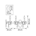Бра Osgona Classic 700622