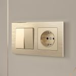 Рамка Werkel Aluminium на 2 поста шампань алюминий W0021711 4690389158148