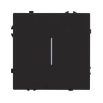 Механизм выключателя одноклавишный проходной Arlight LED SWT-NOBE-MKP1-SFPL-L-BK (230V, 10A) 054261