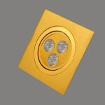 Встраиваемый светильник Elvan VLS-7025SQ-3W-WH Gl