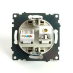 Розетка TV + компьютерная RJ-45 Stekker Катрин GLS00-7106-08 49230