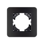 Рамка стеклянная на 1 пост Arlight FRM-OMALI-SFGS-1-BK 049676