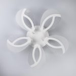 Потолочный светодиодный светильник Eurosvet Flake 90140/5 белый