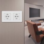 Розетка Arte Milano SET16-2-40-1x2 white