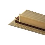 Шинопровод магнитный встраиваемый для ГКЛ Denkirs Shine Hide TR5702-SB