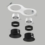 Встраиваемый светильник Lightstar Domino (214626+214607+214607+214006+214006) D6260707WMOD