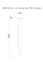 Потолочная чаша с блоком питания Divinare Formica 1900/06 PL-100