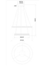 Подвесной светильник Divinare Avanti 1926/17 SP-2