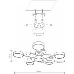 Потолочная люстра Velante 446-207-06