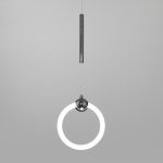 Подвесной светильник Eurosvet Rim 90165/1 черный жемчуг