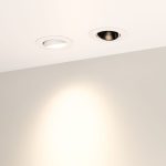 Встраиваемый светильник Arlight MS-Forecast-Built-Turn-R82-8W Warm3000 037187